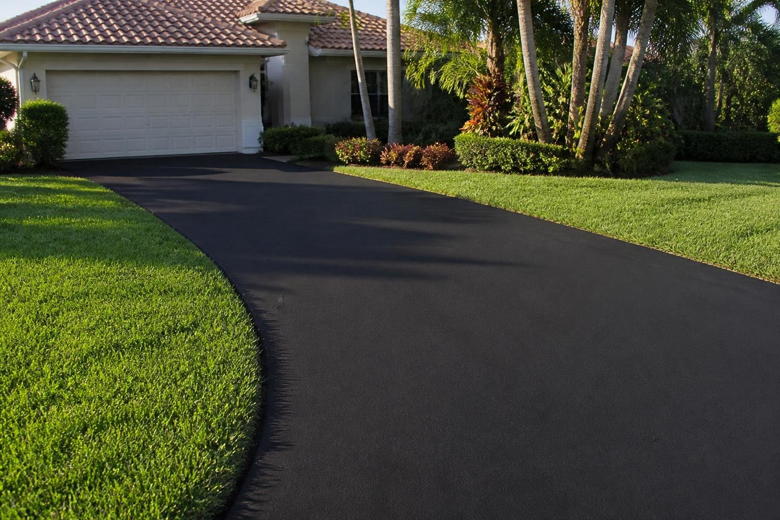 Asphalt Driveway services by South Florida Paving Inc.